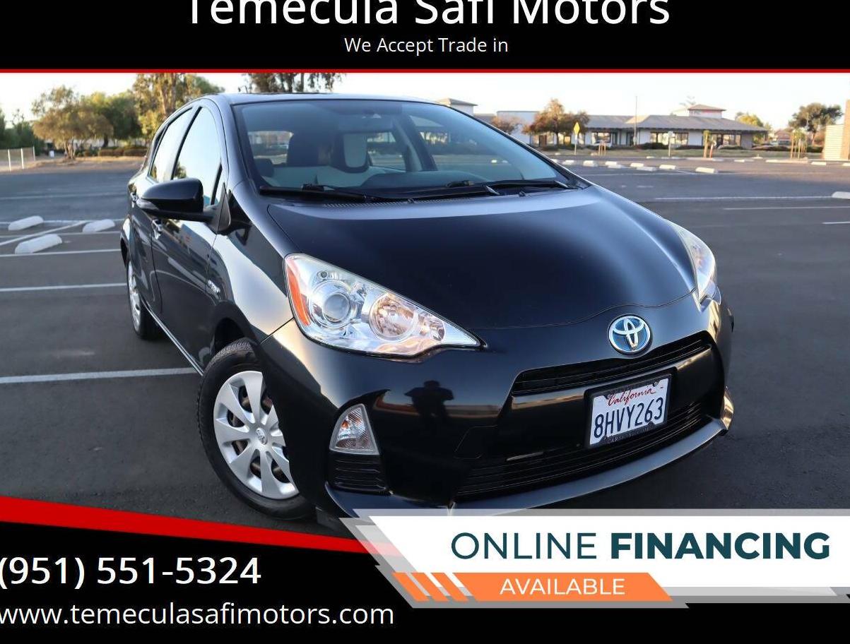 TOYOTA PRIUS C 2014 JTDKDTB34E1560188 image